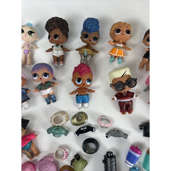 Lot of 100+ LOL Surprise 3” Dolls Babies Pets Accessories Toys Bottles Cups - Picture 6 of 12